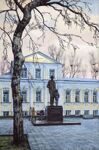 "Monument of Fridtjof Nansen". Series of watercolors "Moscow akyn"